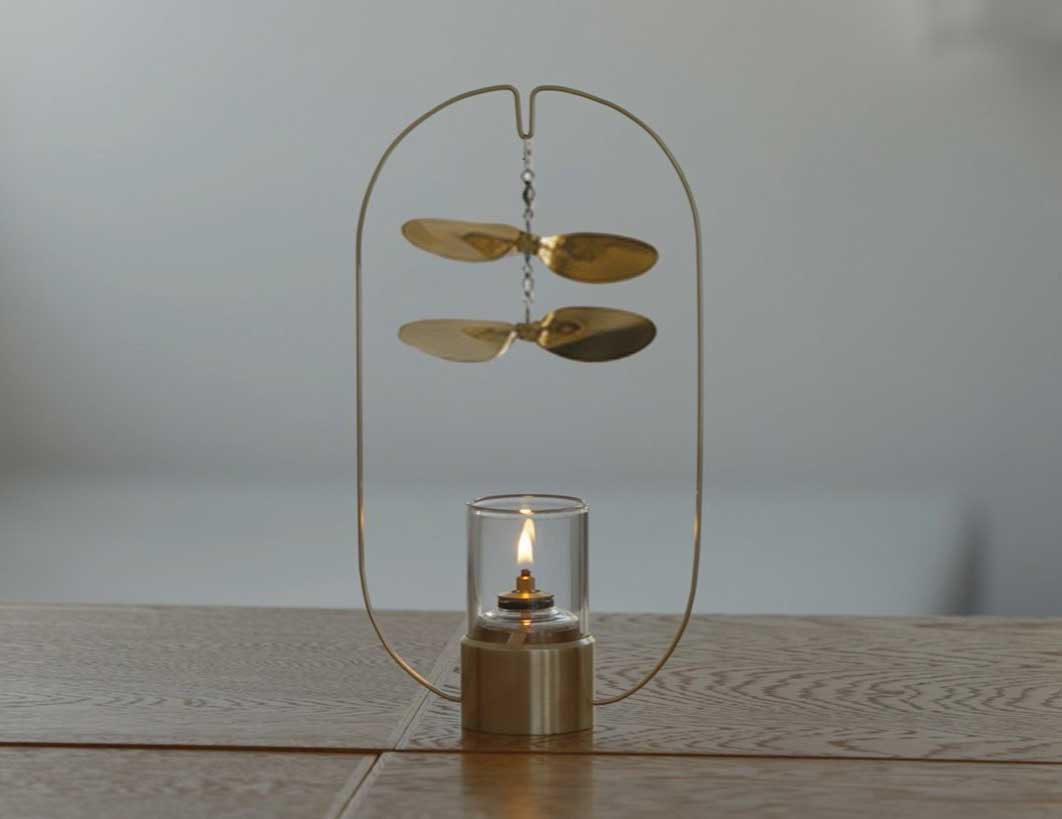 Turning lamp mini twist thumb